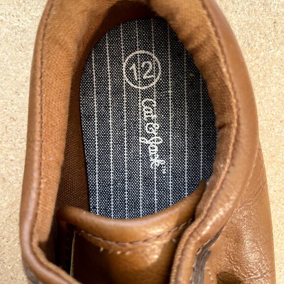 Cat & Jack Size 12 shoes uni sex boy or girl loafer 8.5" long child - Picture 7 of 9